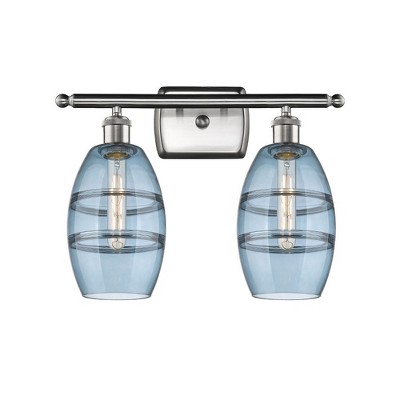 Vaz - 2 Light Bath Vanity In Industrial Style-9.13 Inches Tall and 15.88 Inches Wide