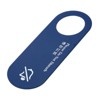 Unique Bargains PU Leather Waterproof Double-Side Office Hotel Meeting Door Hanger Sign - 3 of 4