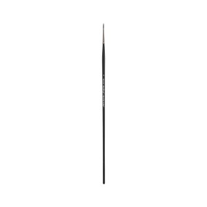Black Swan Synthetic Red Sable Round Paint Brushes -  Professional Quality Long Handle Paint Brushes for Oil, Heavy Body Media and Acrylic - Artists - 1 of 4