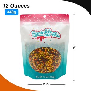 Sprinkle Me This – Harvest Season Blend (12 Oz.) – Autumn Sprinkle Blend with Colorful Pearls & Confetti for Desserts & Treats - 1 of 4