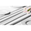 RCZ Décor Silky Touch Chiffon Table Runner With Two Style Ribbon Ties - 10ft.  Table Runner, Wedding Table Runner 29 x 120 Inches - 2 of 4