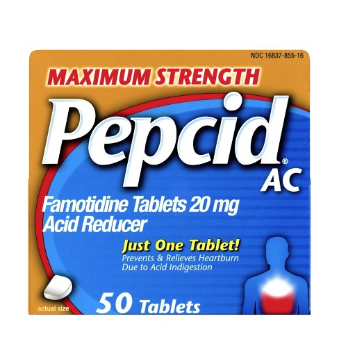 Pepcid Ac Acid Reducers Maximum Strength 50ct Target