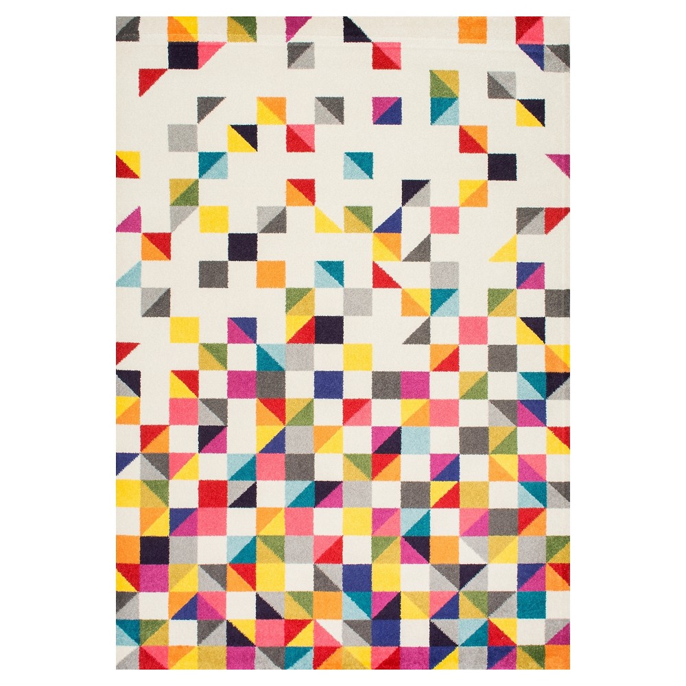 8'x10' Takisha Triangle Area Rug Multi- nuLOOM