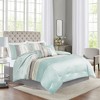 7Pcs Comforter Set, Bedding Set, Polyester Bed Comforter - 2 of 4
