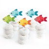 Big Dot of Happiness Let's Go Fishing - Dessert Cupcake Toppers - Fish Themed Birthday Party or Baby Shower Clear Treat Picks - Set of 24 - 2 of 4