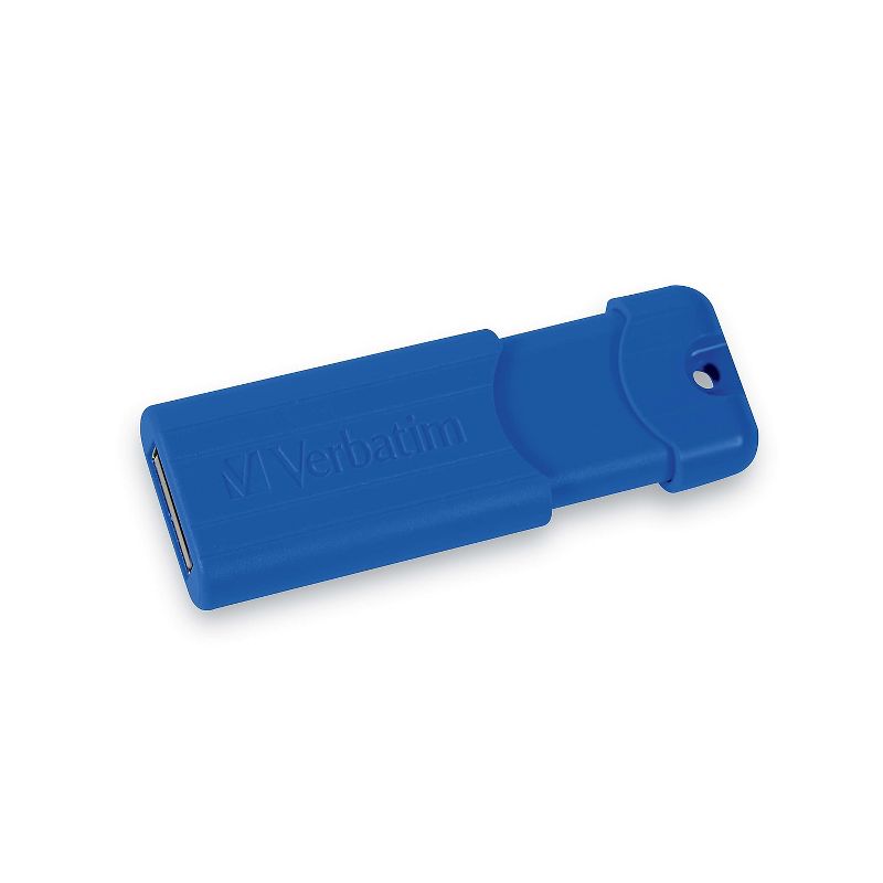 Verbatim PinStripe 128GB USB 3.2 Type-A Flash Drive Red/Green/Blue 3/Pack (70390), 5 of 9