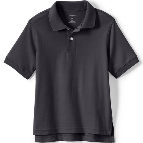 Short Sleeve Pique Polo with All Over Logo (Little Kids/Big Kids)