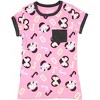 Seven Times Six Nickelodeon Jojo Siwa Girls' Unicorn Glitter nice Ringer T-Shirt Pink - 4 of 4