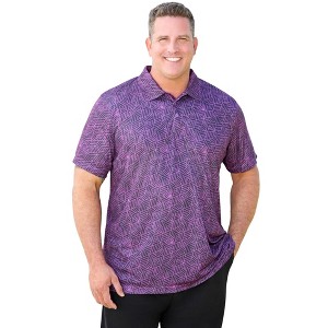 KingSize Men's Big & Tall No Sweat Polo - 1 of 4