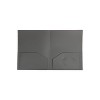 JAM Paper Heavy Duty 2-Pocket Folders Grey 6/Pack (383HGYA) - 2 of 4