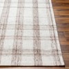 Mark & Day Sammy 8'x10' Rectangle Woven Indoor Area Rugs Metallic - Silver: Modern Handwoven Stripe, Pet Friendly, Stain-Resistant - 3 of 4