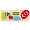 Hape: Geometry Puzzle - 7pc Wooden 2-Sided Puzzle, Ages 18mo+ - 4 of 4