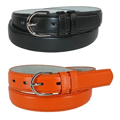 black and orange