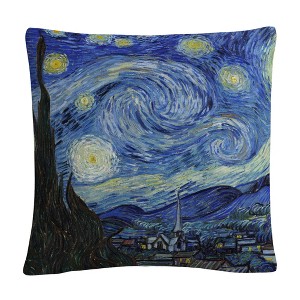 Van Gogh 16 X 16 Decorative Throw Pillow by Trademark Fine Art - 1 of 4