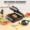 VEVOR 7 IN 1 Commercial Electric Griddle, 14.4" 1800W Stainless Steel Restaurant Teppanyaki Grill, 0-446℉ Adjustable Temp Control 110V - 4 of 4