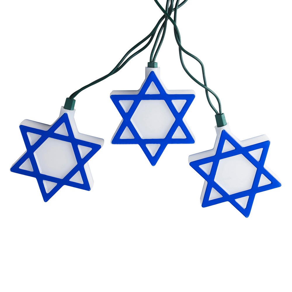 UPC 086131305405 product image for 10ct Hanukkah Star of David UL Light Set | upcitemdb.com