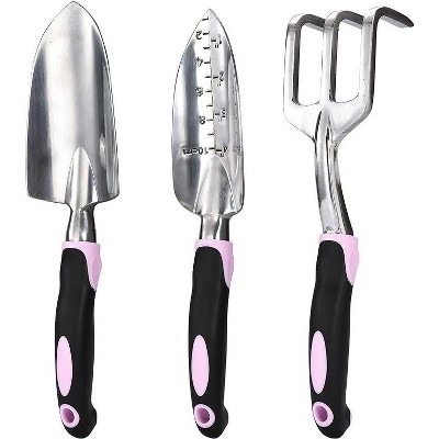 2WAYZ Heavy Duty Garden Tool Set -3 Pieces, Silver