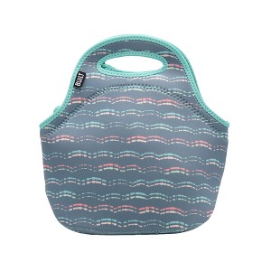 Built Gourmet Getaway Neoprene Lunch Bag - Lightweight Insulated Tote with Zipper, Handles, Large Reusable Flexible Neoprene - Machine Washable - 1 of 4