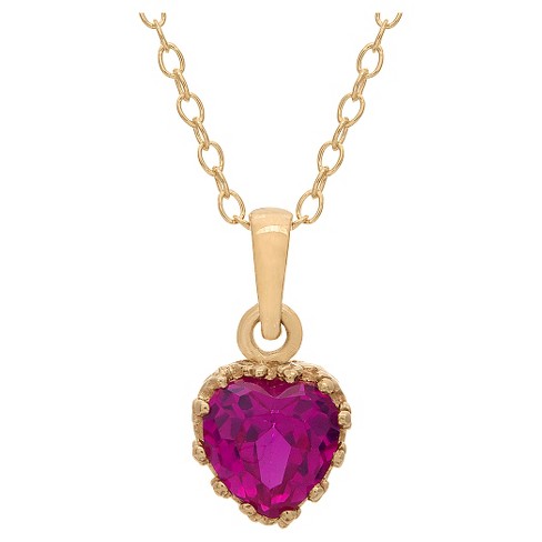 Target on sale birthstone necklace