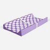 Bacati - MixNMatch Purple Large Dots Changing Pad Cover - 2 of 4