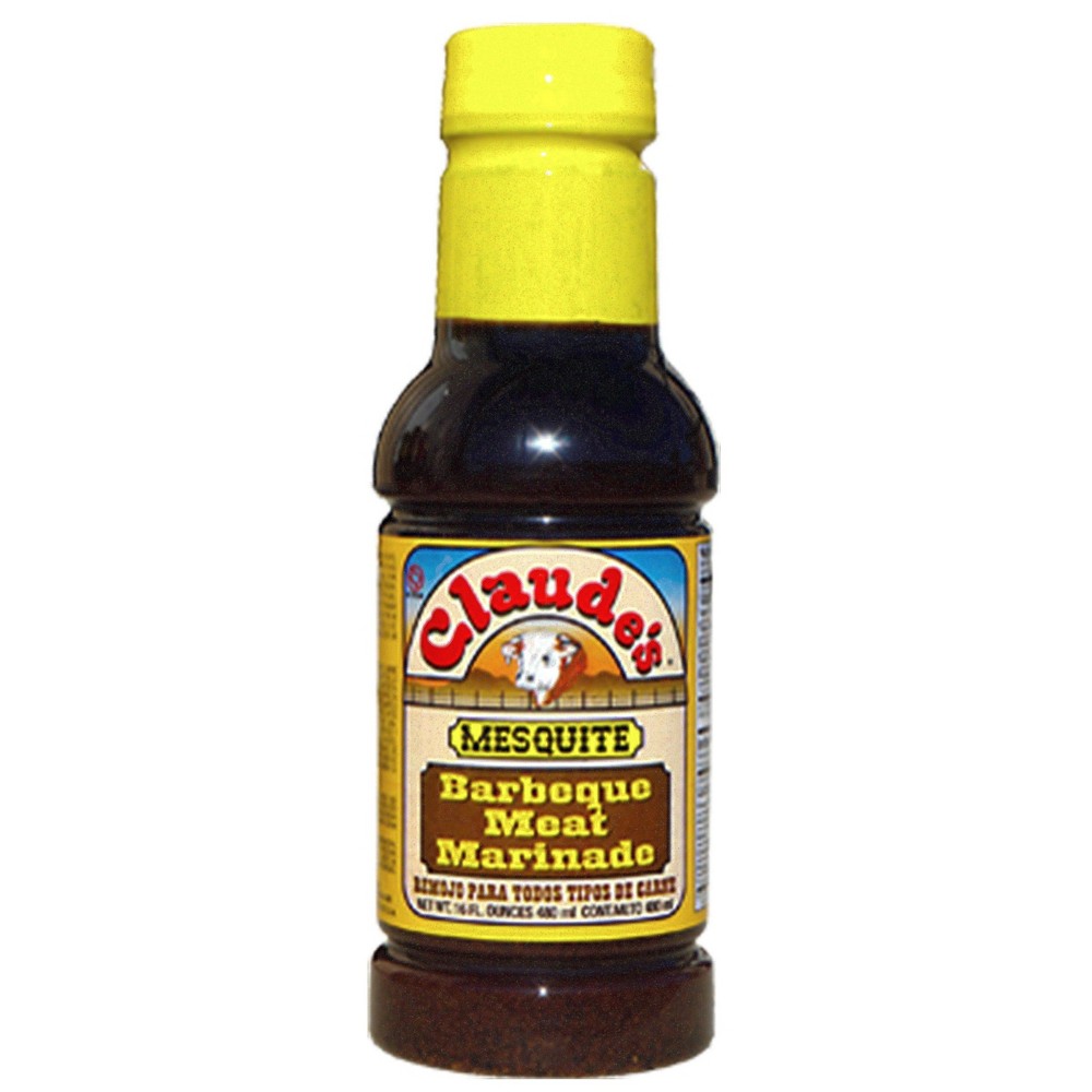 UPC 075778121257 product image for Claude's Mesquite Barbeque Meat Marinade - 16 fl oz | upcitemdb.com