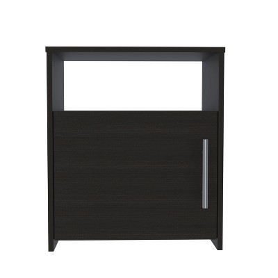 NicBex 19.88 inch Wide Nightstand with 1 Cabinet,Modern Side Table with Storage Space and Open Shelf,Bedside Table for Bedroom,Living Room