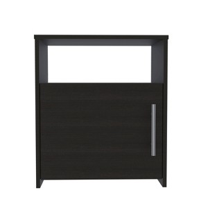 NicBex 19.88 inch Wide Nightstand with 1 Cabinet,Modern Side Table with Storage Space and Open Shelf,Bedside Table for Bedroom,Living Room - 1 of 4