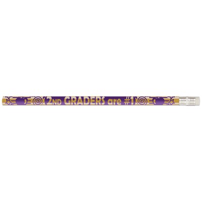 Musgrave Pencil Company 2nd Graders Are #1 Pencils, Pack of 12/10 Packs