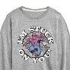 Boys' - Marvel - Spider-man Valentine I'm Stuck On You Long Sleeve Graphic T-Shirt - 2 of 4