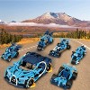 VATOS 509-Piece 6-in-1 Pull-Back Car Vehicles Bricks STEM Educational Construction Toy Kit - 3 of 3