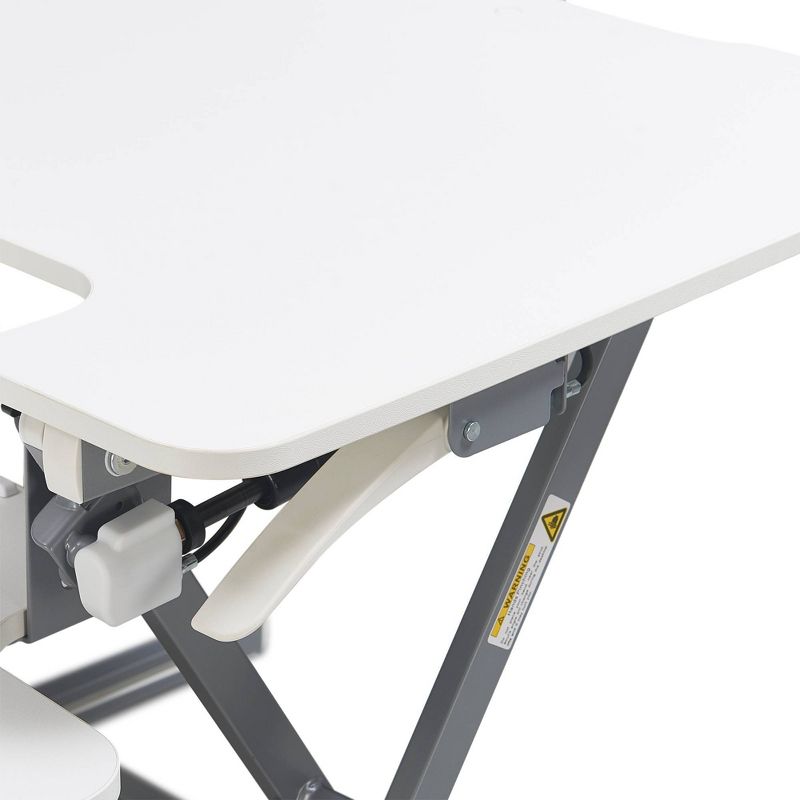Large Ergo Height Adjustable Standing Desk Converter - True Seating, 3 of 9