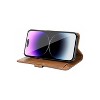SaharaCase Folio Wallet Case for Apple iPhone 14 Pro Max Brown (CP00371) - 2 of 4