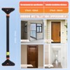 Doorway Pull Up Bar Without Screw, 4-in-1Chin Up Bar Doorway, Adjustable Width Pullup Bar for Home Gym Upper Workout Orange + Black - 2 of 4