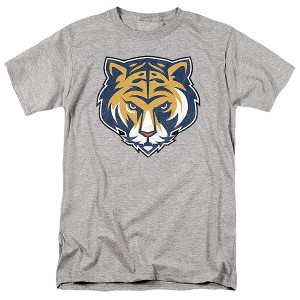 Men's Queensborough Community College Official Distressed Primary Logo T-Shirt - 1 of 4