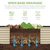 Best Choice Products 8x2x2ft Outdoor Metal Raised Garden Bed, Planter Box for Vegetables, Flowers, Herbs - 3 of 4