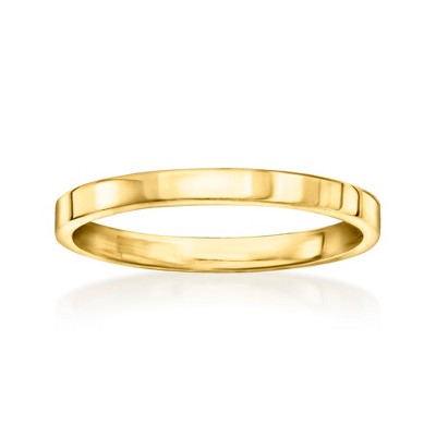 RS Pure by Ross-Simons 18kt Gold Vermeil Small-Band Ring