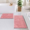 Hearth & Harbor Bathroom Rugs, Machine Washable Chenille Bath Mat for Bathroom - 2 of 4