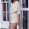 Women's Guilty Pleasure Pocketed Button Down Romper - VERY J L - 2 of 4