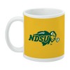 North Dakota State Bison Logo Secondary Ceramic Coffee Mug, Novelty Gift Mugs for Coffee, Tea and Hot Drinks, 11oz, White - 3 of 4