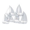 Coastal Metal Transportation Wall Decor Multi Colored - Olivia & May: Iron Nautical Art, Vertical Sculpture for Home Decor - 3 of 4