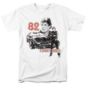Knight Rider Kitt Consol Adult T-Shirt - 1 of 4