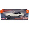 MOTOR-MAX 73164BK Scale 1/18  FORD USA MUSTANG 1/2 HARD-TOP 1964 BLACK  WHITE