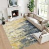 Washable Runner Rug  Entryway Runner Rug Non Slip Low Pile Hallway Runners Indoor Soft  Abstract Throw Rugs for Entrance  Bedroom - 2 of 4