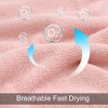PiccoCasa Soft 100% Combed Cotton Luxury Highly Absorbent Bath Hand Towel - 4 of 4