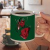 Mississippi Valley State University Primary Logo Ceramic Coffee Mug Novelty Gift Mugs for Coffee Tea and Hot Drinks 11oz White - 4 of 4