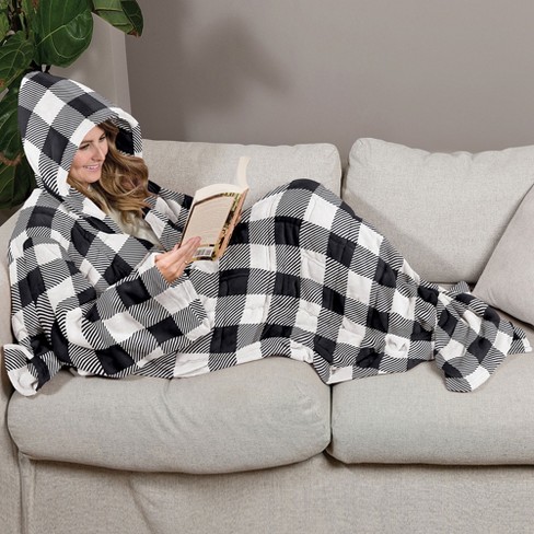 Wearable weighted 2024 snuggle blanket