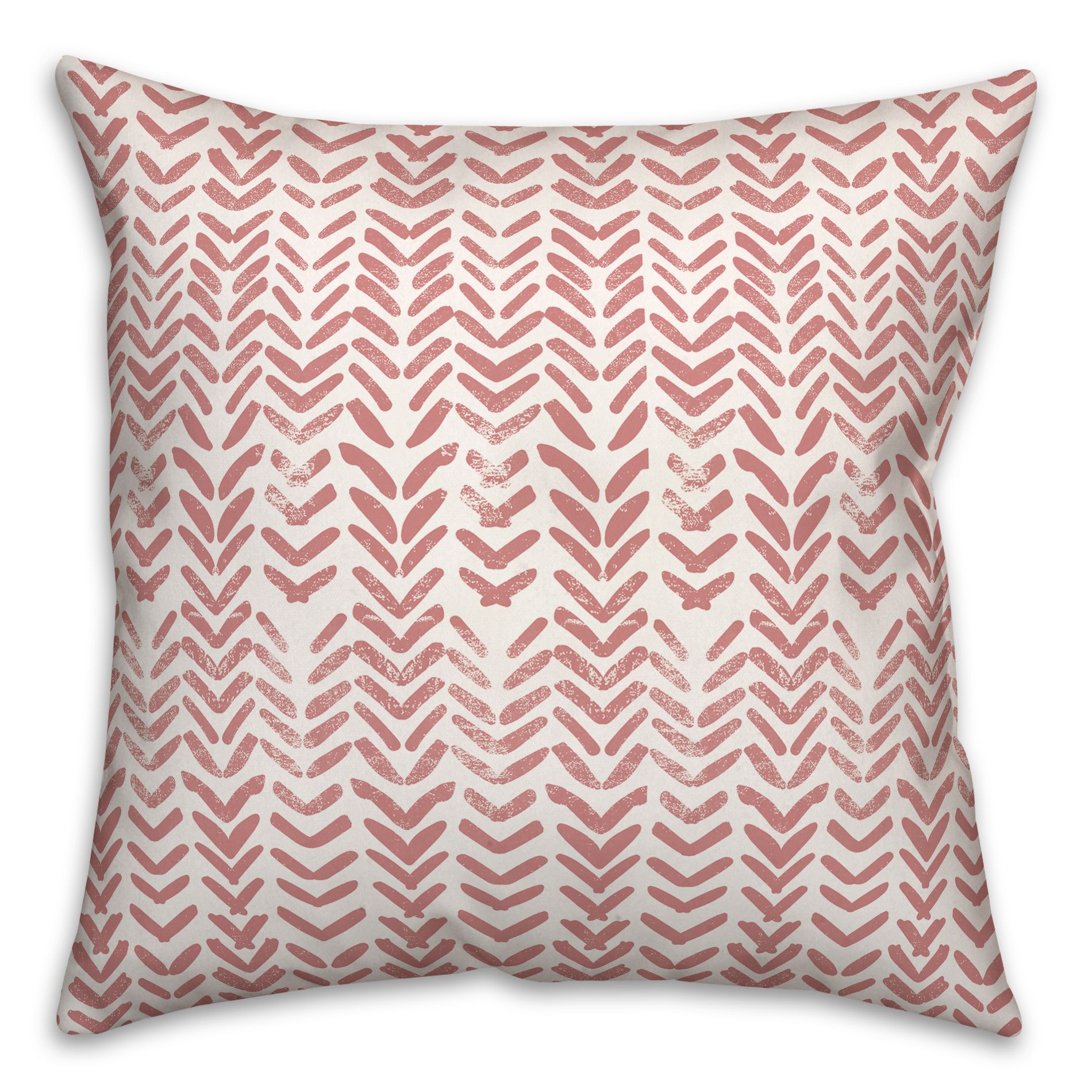 Creative Products Herringbone Print 4 16 x 16 Indoor / Outdoor Pillow