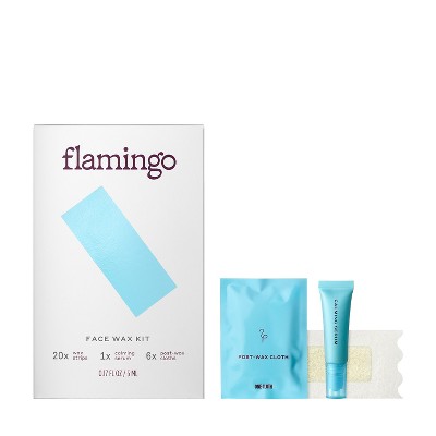 Flamingo Women S Face Wax Kit 20ct Target