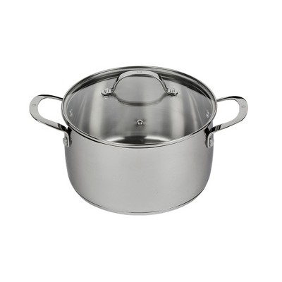 Swiss Diamond Premium Steel DLX Stainless Steel Induction Soup Pot
