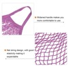 Unique Bargains Cotton Mesh Reusable Washable Grocery Bags 1 Pcs 15x13.8" - 4 of 4